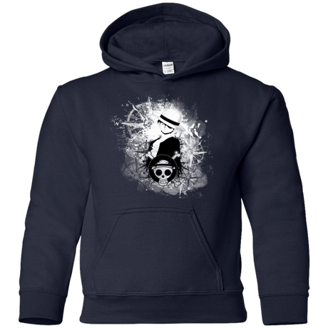 Sweatshirts Navy / YS Luffy Youth Hoodie
