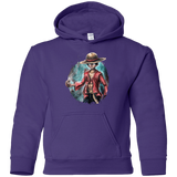 Sweatshirts Purple / YS LUFFY Youth Hoodie