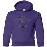 Sweatshirts Purple / YS Luffy Youth Hoodie