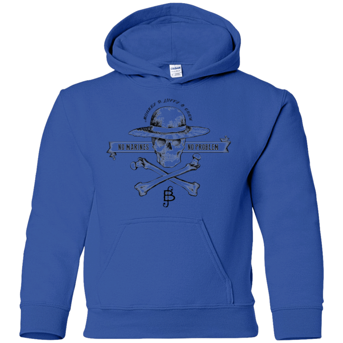 Sweatshirts Royal / YS Luffy Youth Hoodie