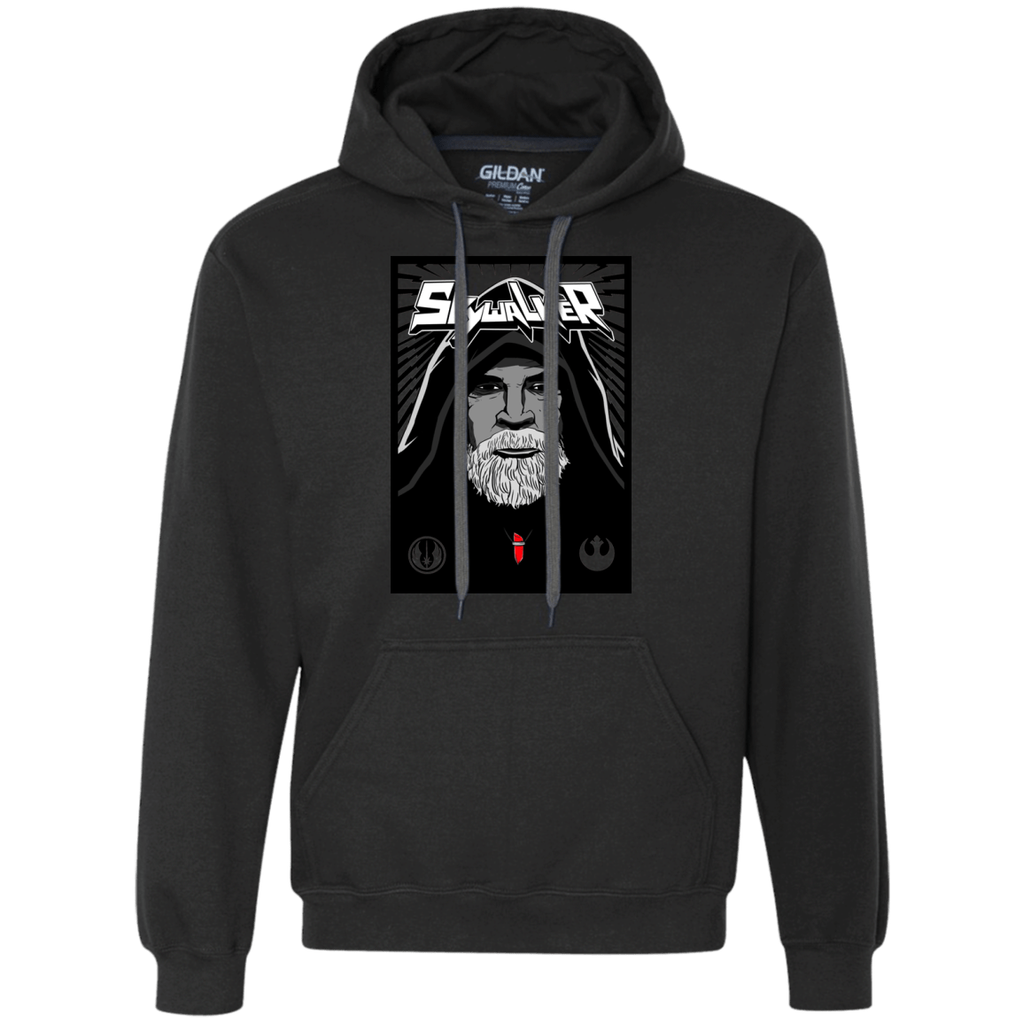 Sweatshirts Black / S Luke B Premium Fleece Hoodie