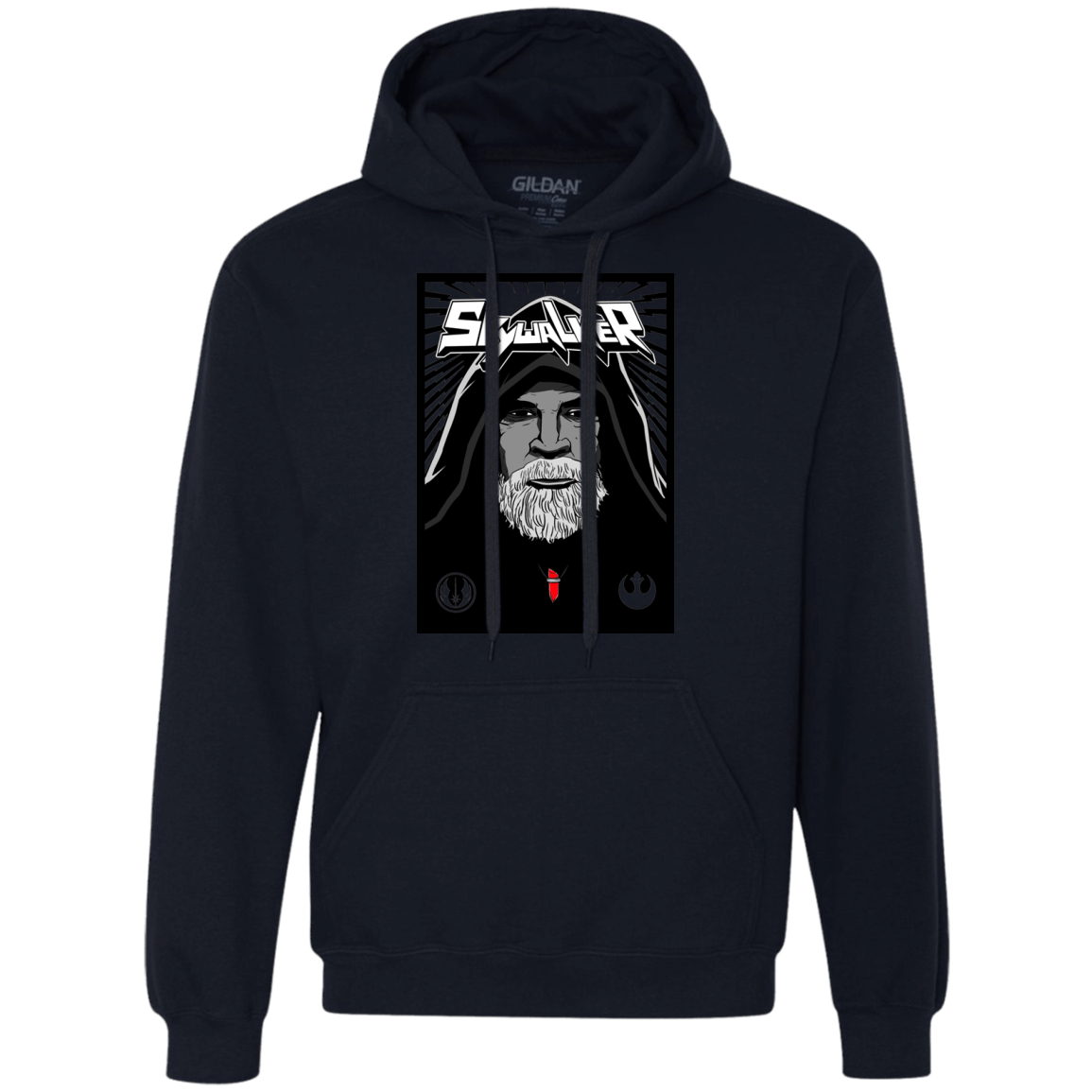 Sweatshirts Navy / S Luke B Premium Fleece Hoodie