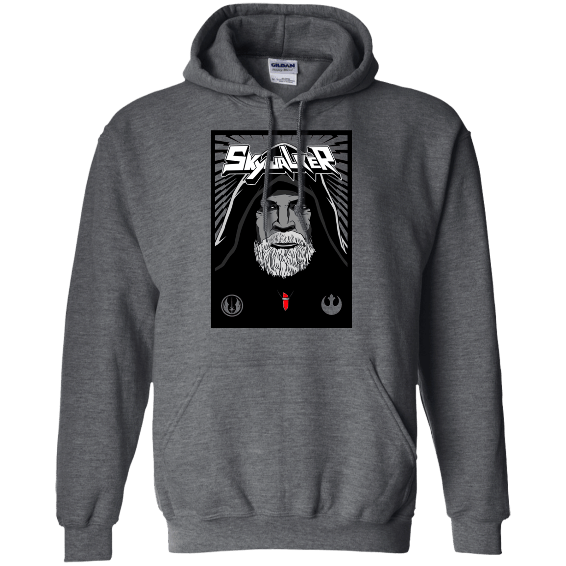 Sweatshirts Dark Heather / S Luke B Pullover Hoodie