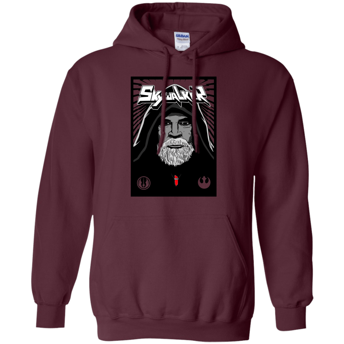 Sweatshirts Maroon / S Luke B Pullover Hoodie