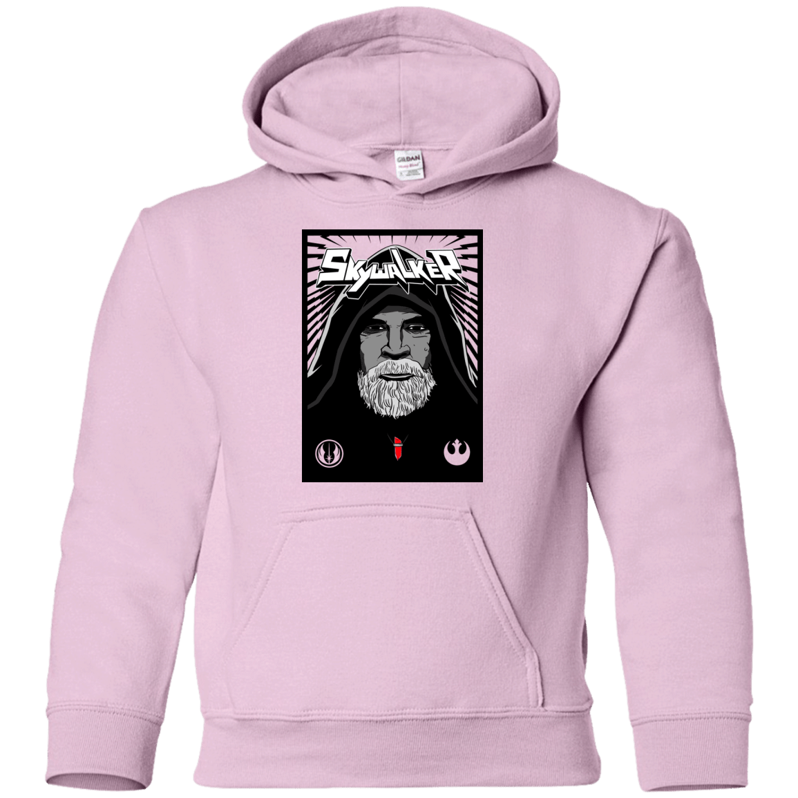 Sweatshirts Light Pink / YS Luke B Youth Hoodie