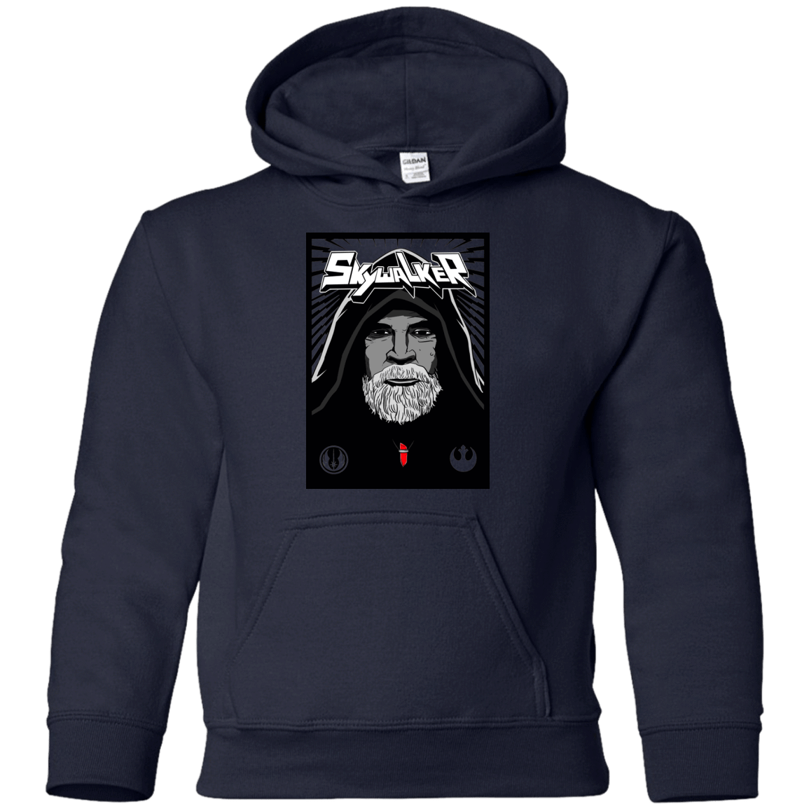 Sweatshirts Navy / YS Luke B Youth Hoodie