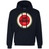 Sweatshirts Navy / Small Luke Strikes Premium Fleece Hoodie
