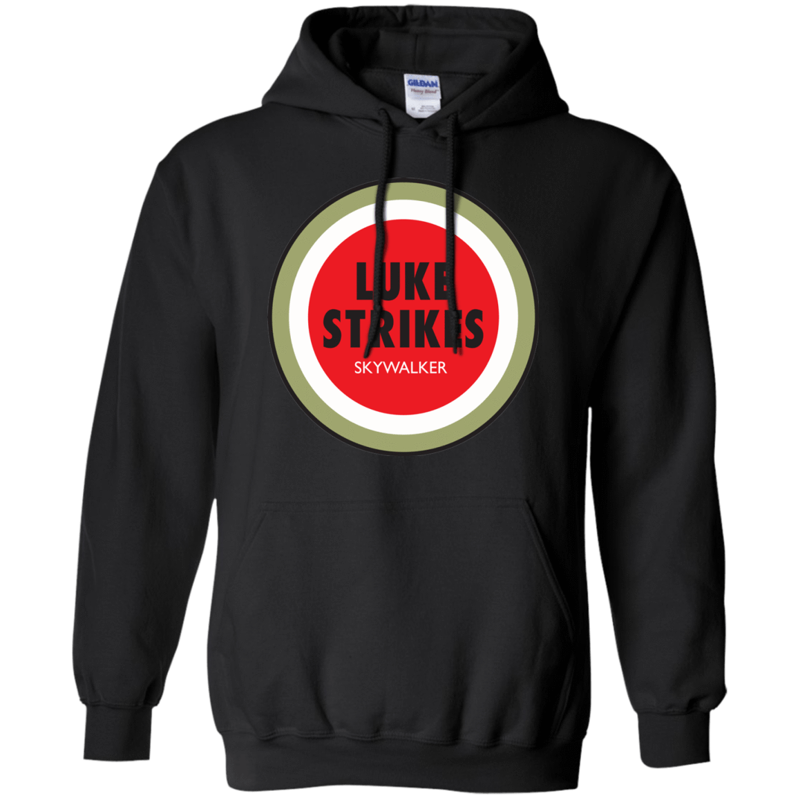 Sweatshirts Black / Small Luke Strikes Pullover Hoodie