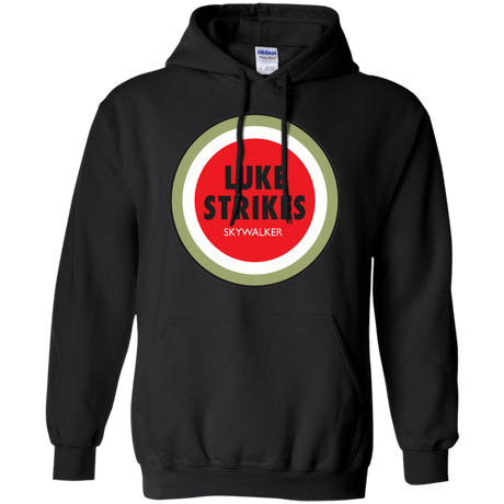 Sweatshirts Black / Small Luke Strikes Pullover Hoodie