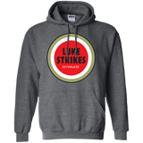 Sweatshirts Dark Heather / Small Luke Strikes Pullover Hoodie