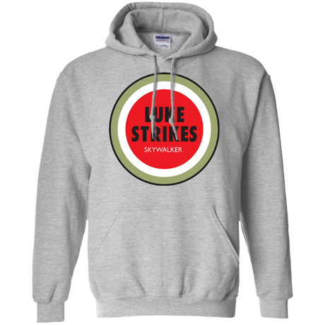 Sweatshirts Sport Grey / Small Luke Strikes Pullover Hoodie