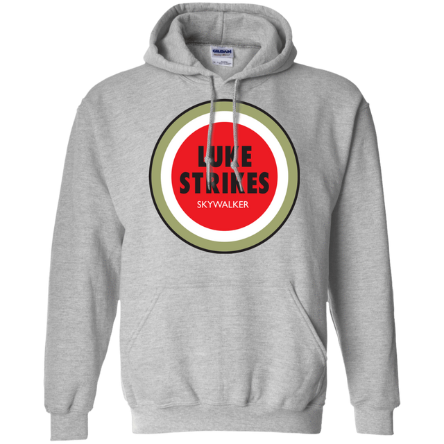 Sweatshirts Sport Grey / Small Luke Strikes Pullover Hoodie