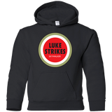 Sweatshirts Black / YS Luke Strikes Youth Hoodie