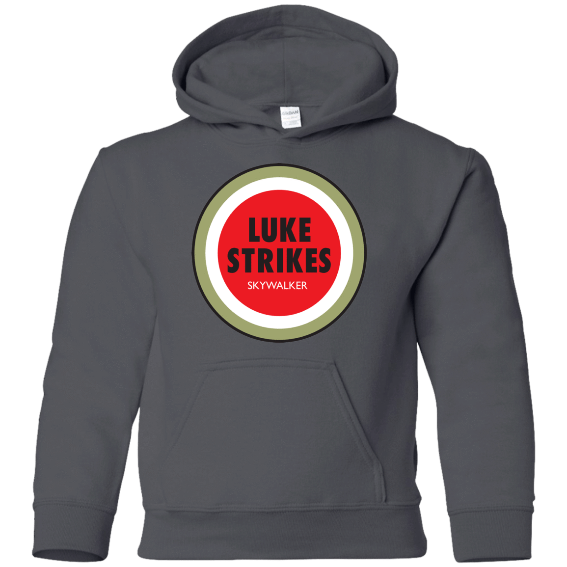 Sweatshirts Charcoal / YS Luke Strikes Youth Hoodie