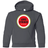 Sweatshirts Charcoal / YS Luke Strikes Youth Hoodie