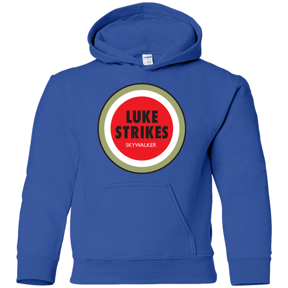 Sweatshirts Royal / YS Luke Strikes Youth Hoodie