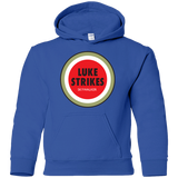 Sweatshirts Royal / YS Luke Strikes Youth Hoodie