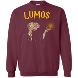 Sweatshirts Maroon / Small Lumos Crewneck Sweatshirt