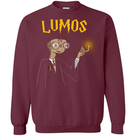 Sweatshirts Maroon / Small Lumos Crewneck Sweatshirt