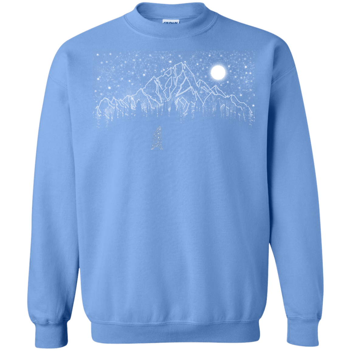 Sweatshirts Carolina Blue / S Lurking in The Night Crewneck Sweatshirt