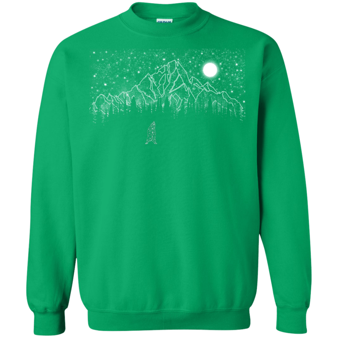 Sweatshirts Irish Green / S Lurking in The Night Crewneck Sweatshirt