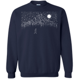 Sweatshirts Navy / S Lurking in The Night Crewneck Sweatshirt