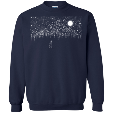 Sweatshirts Navy / S Lurking in The Night Crewneck Sweatshirt