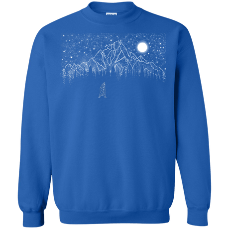 Sweatshirts Royal / S Lurking in The Night Crewneck Sweatshirt