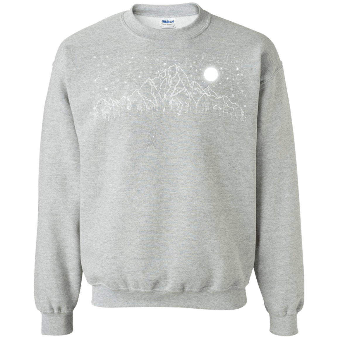 Sweatshirts Sport Grey / S Lurking in The Night Crewneck Sweatshirt