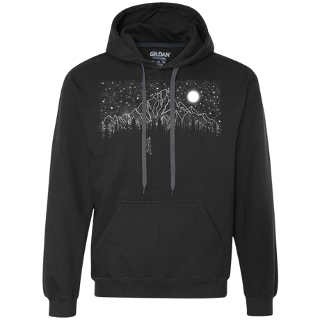 Sweatshirts Black / S Lurking in The Night Premium Fleece Hoodie