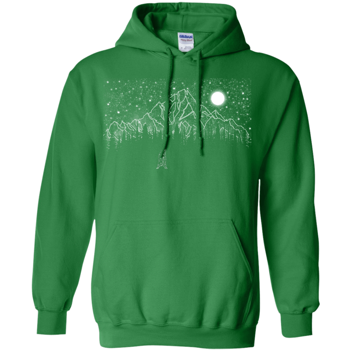 Sweatshirts Irish Green / S Lurking in The Night Pullover Hoodie