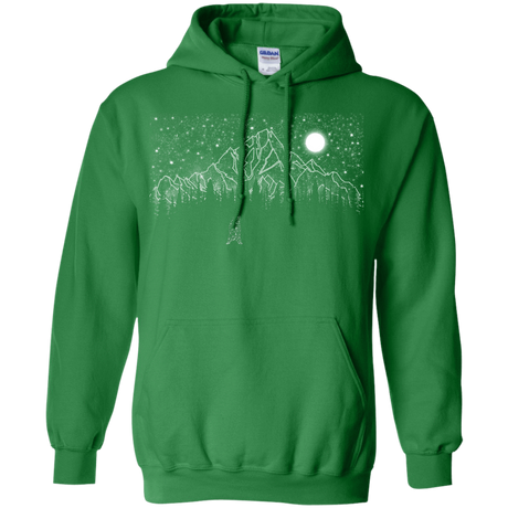 Sweatshirts Irish Green / S Lurking in The Night Pullover Hoodie