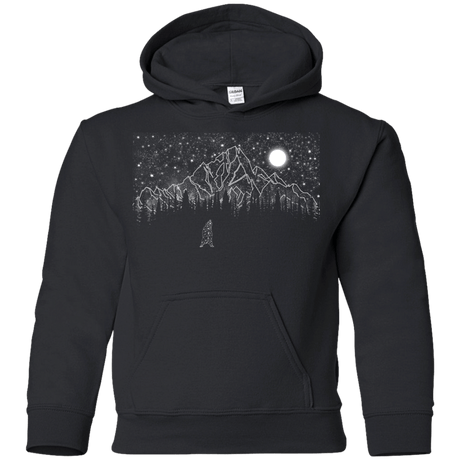 Sweatshirts Black / YS Lurking in The Night Youth Hoodie