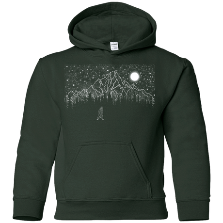 Sweatshirts Forest Green / YS Lurking in The Night Youth Hoodie