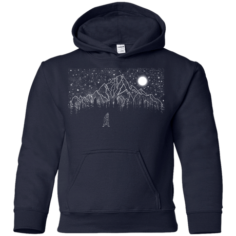 Sweatshirts Navy / YS Lurking in The Night Youth Hoodie
