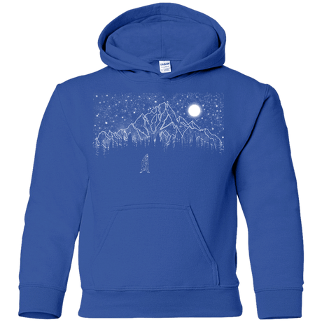 Sweatshirts Royal / YS Lurking in The Night Youth Hoodie