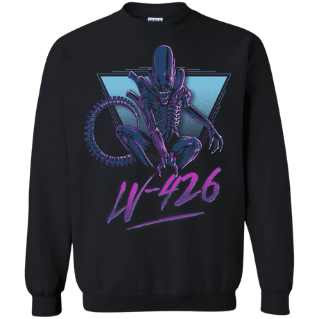 Sweatshirts Black / S LV-426 Crewneck Sweatshirt