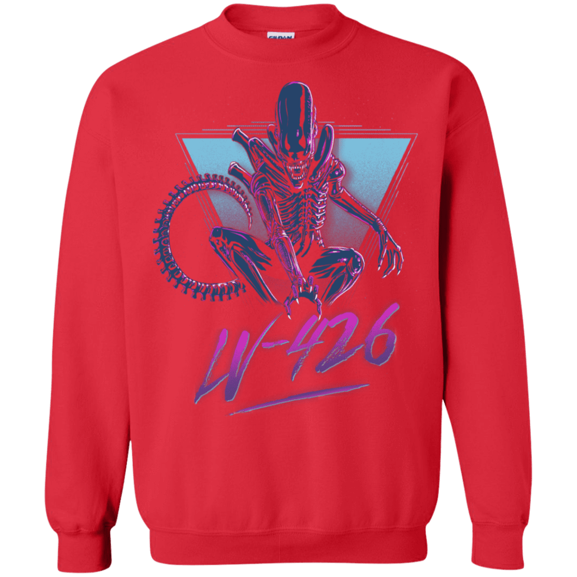 Sweatshirts Red / S LV-426 Crewneck Sweatshirt