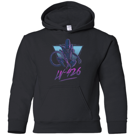 Sweatshirts Black / YS LV-426 Youth Hoodie