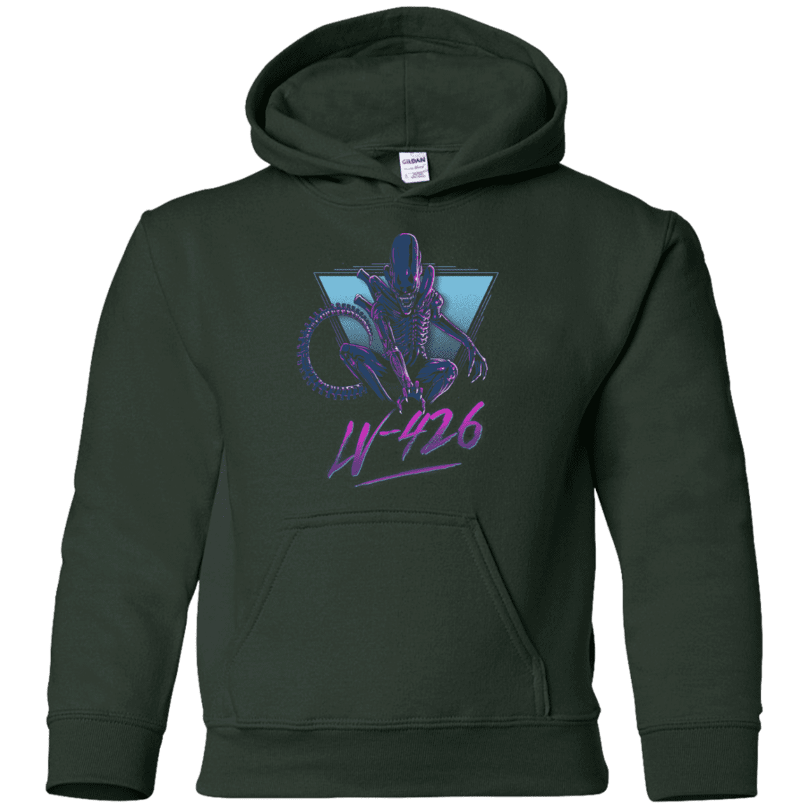 Sweatshirts Forest Green / YS LV-426 Youth Hoodie