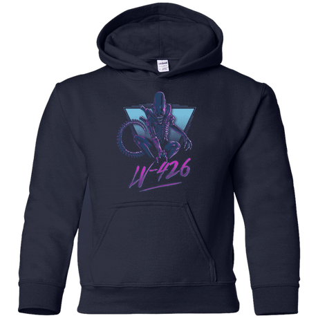 Sweatshirts Navy / YS LV-426 Youth Hoodie