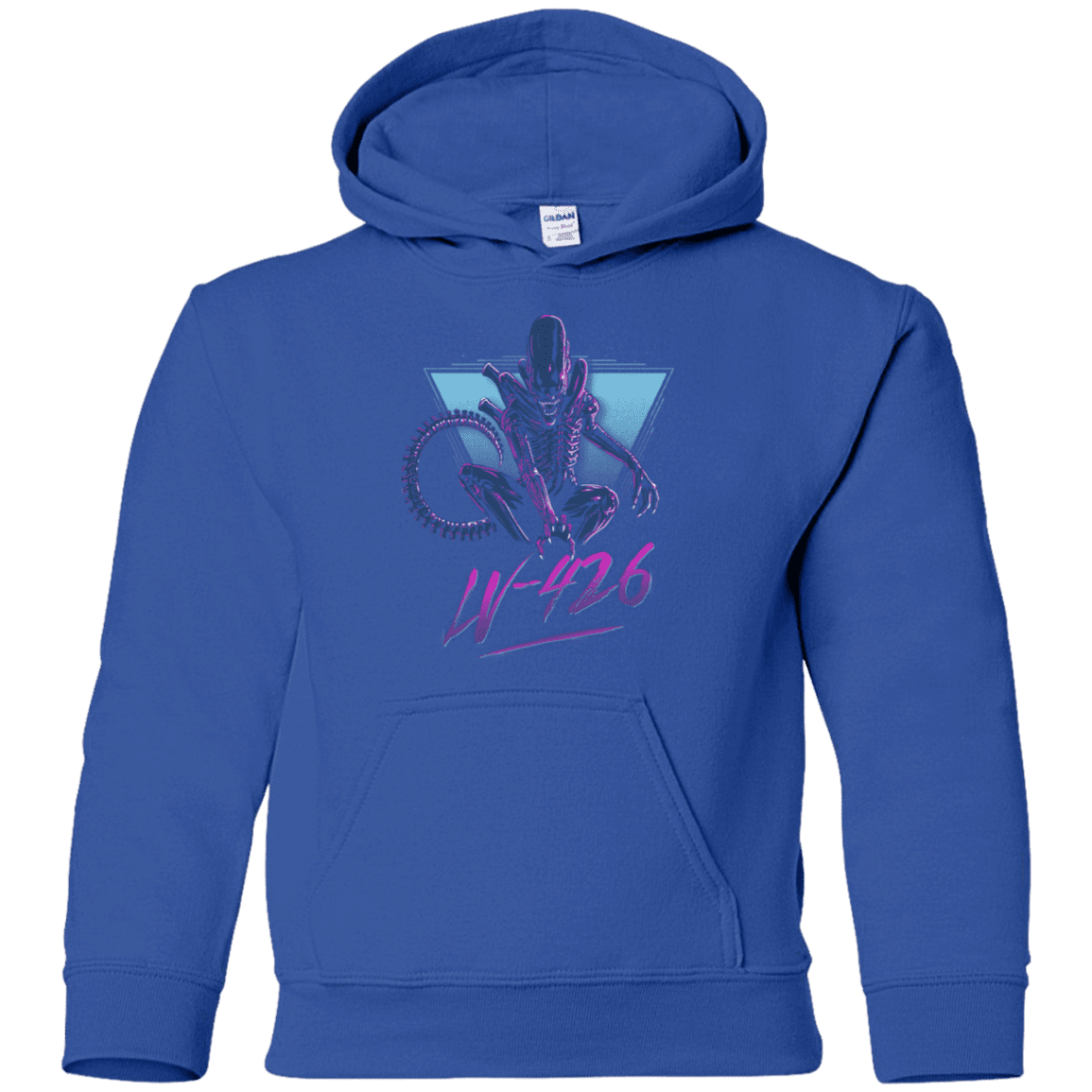 Sweatshirts Royal / YS LV-426 Youth Hoodie