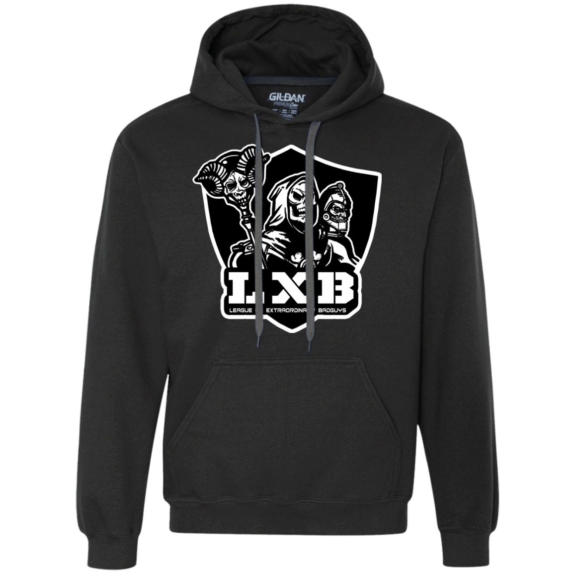 Sweatshirts Black / S LXB Premium Fleece Hoodie