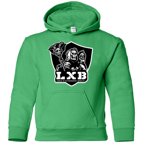 Sweatshirts Irish Green / YS LXB Youth Hoodie