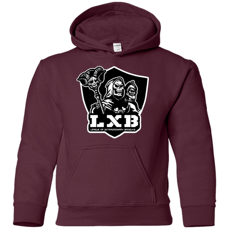 Sweatshirts Maroon / YS LXB Youth Hoodie