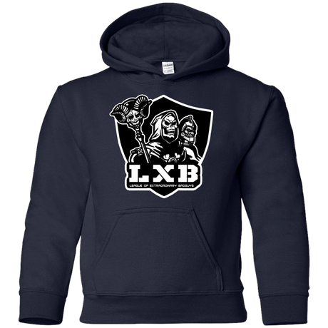 Sweatshirts Navy / YS LXB Youth Hoodie