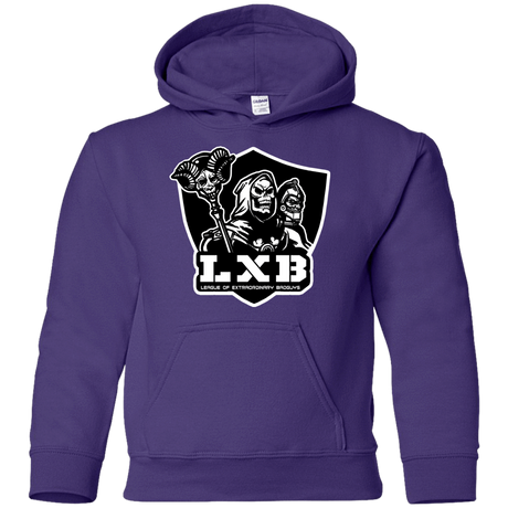 Sweatshirts Purple / YS LXB Youth Hoodie