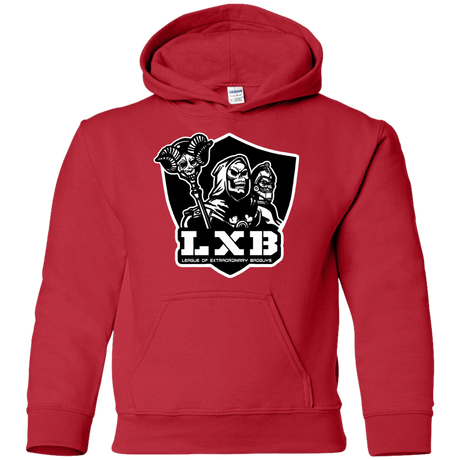 Sweatshirts Red / YS LXB Youth Hoodie
