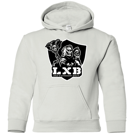 Sweatshirts White / YS LXB Youth Hoodie