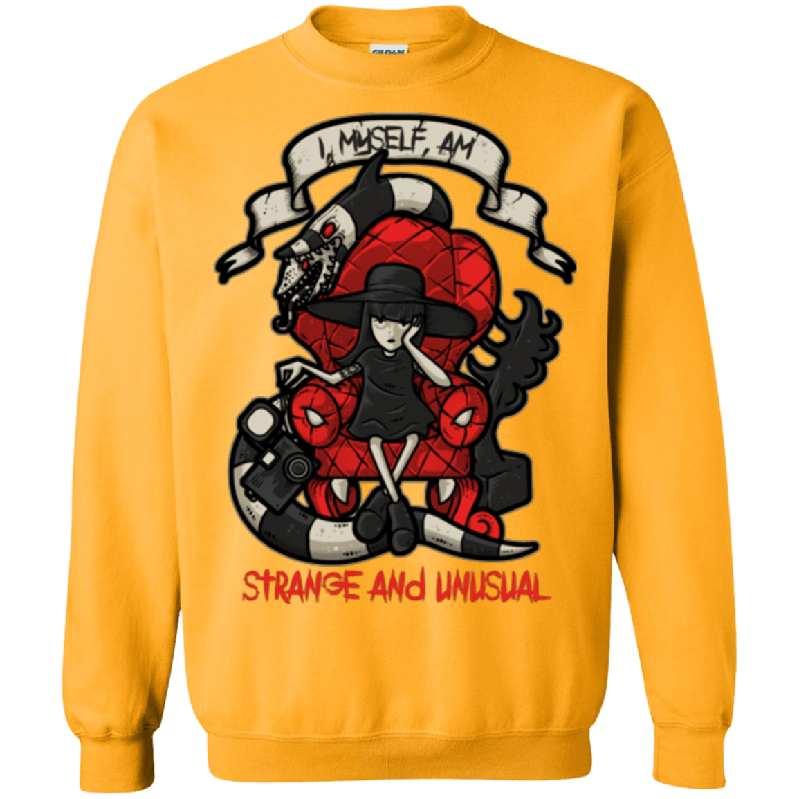 Sweatshirts Gold / Small LYDIA THE STRANGE Crewneck Sweatshirt